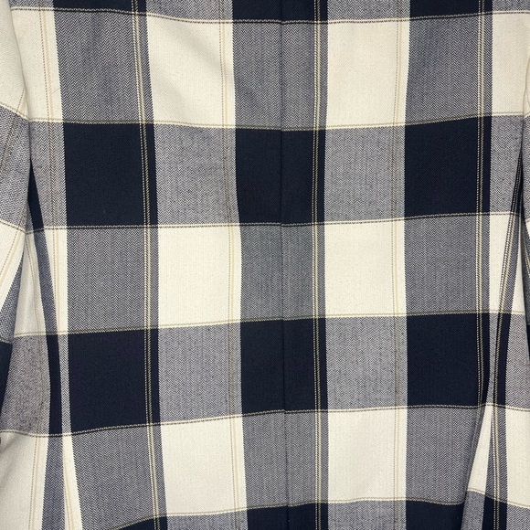 Vintage Worthington Petite Plaid Blazer | Size 6P - Picture 4 of 6